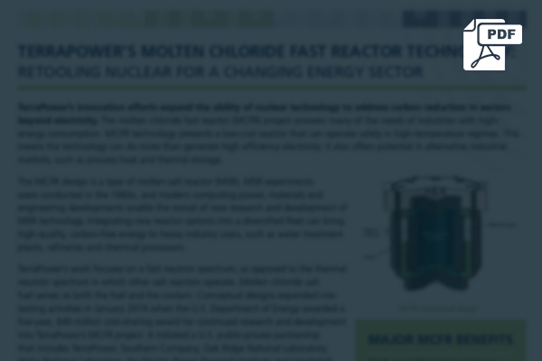 Molten Chloride Fast Reactor Design PDF cover