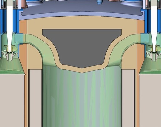 Molten chloride fast reactor design
