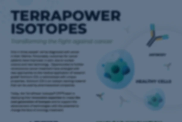 TerraPower Isotopes factsheet